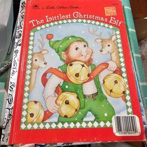 Vintage Little Golden Book The littlest elf